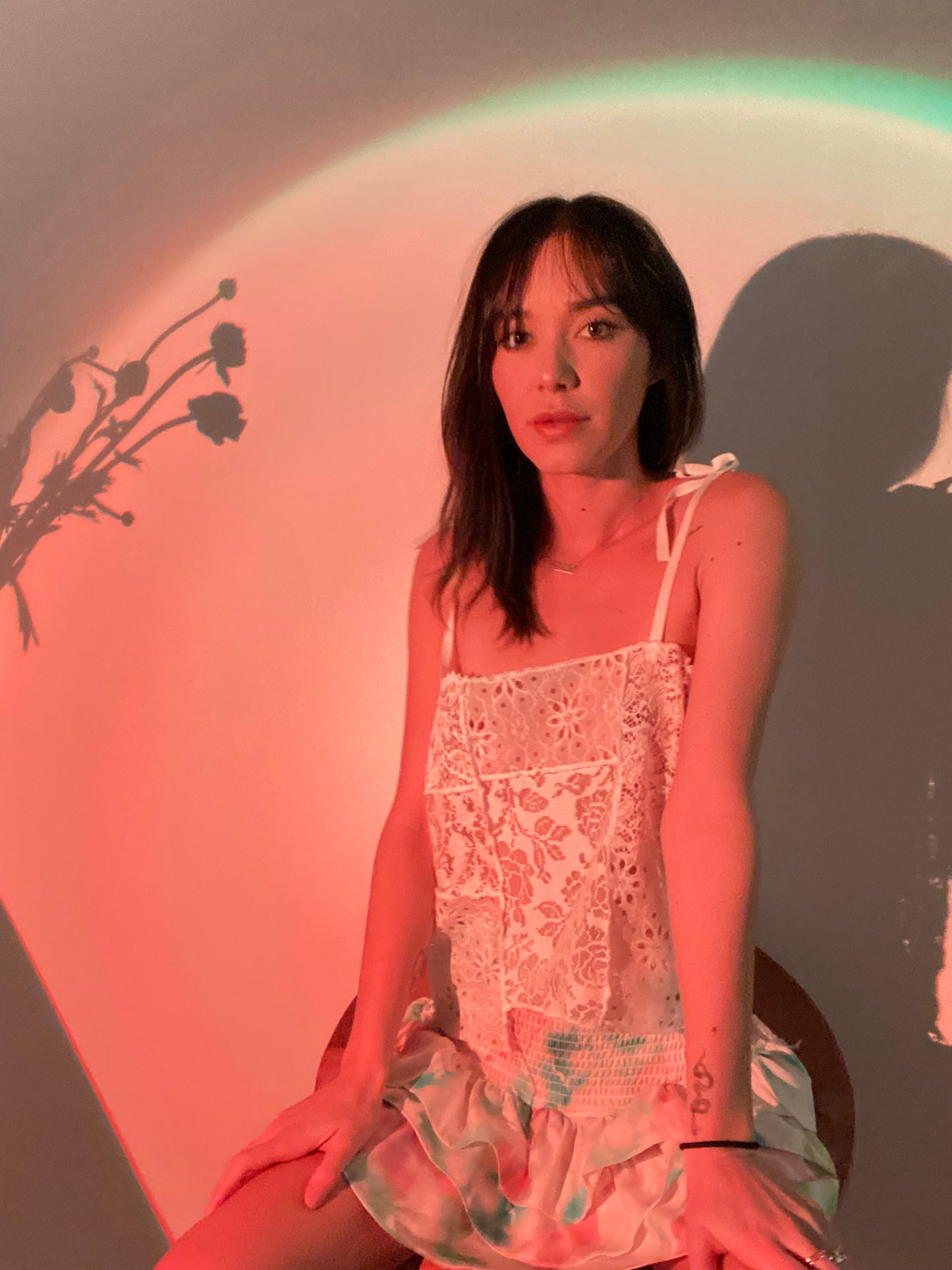 Lace Patchwork Cami