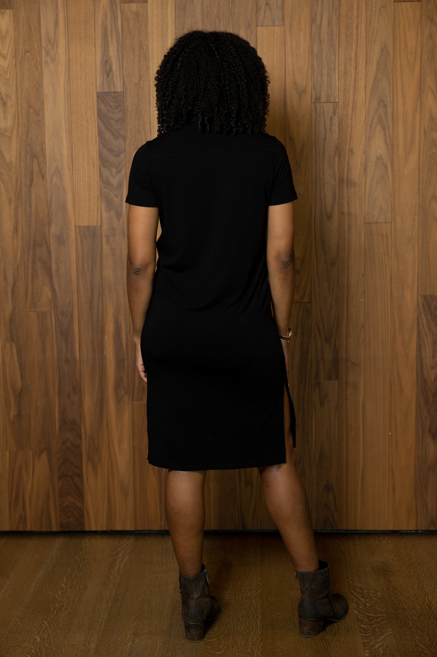 Button-Down Midi Dress