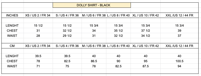 Dolly Shirt