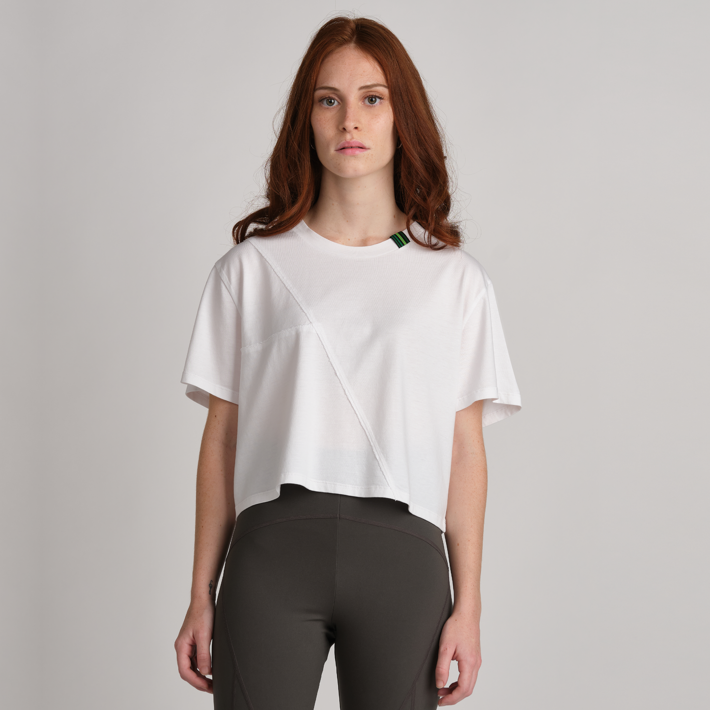 Organic Cotton & Modal Cropped Tee