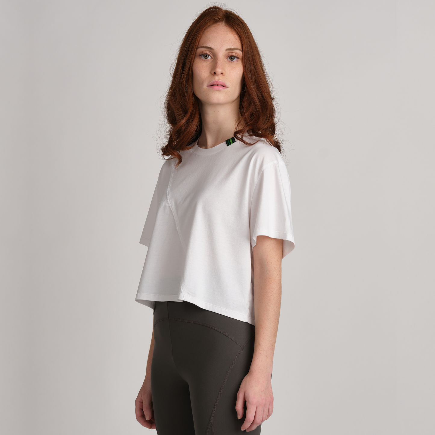 Organic Cotton & Modal Cropped Tee