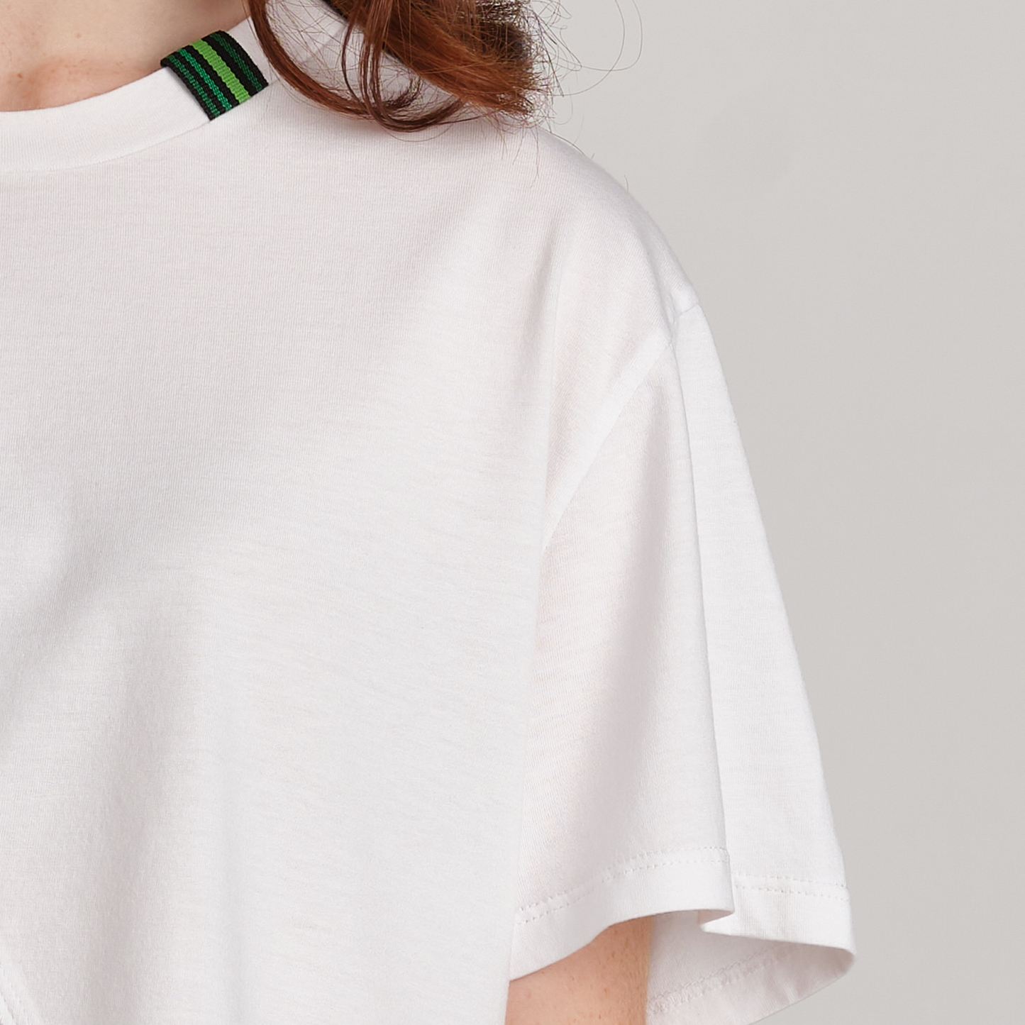 Organic Cotton & Modal Cropped Tee