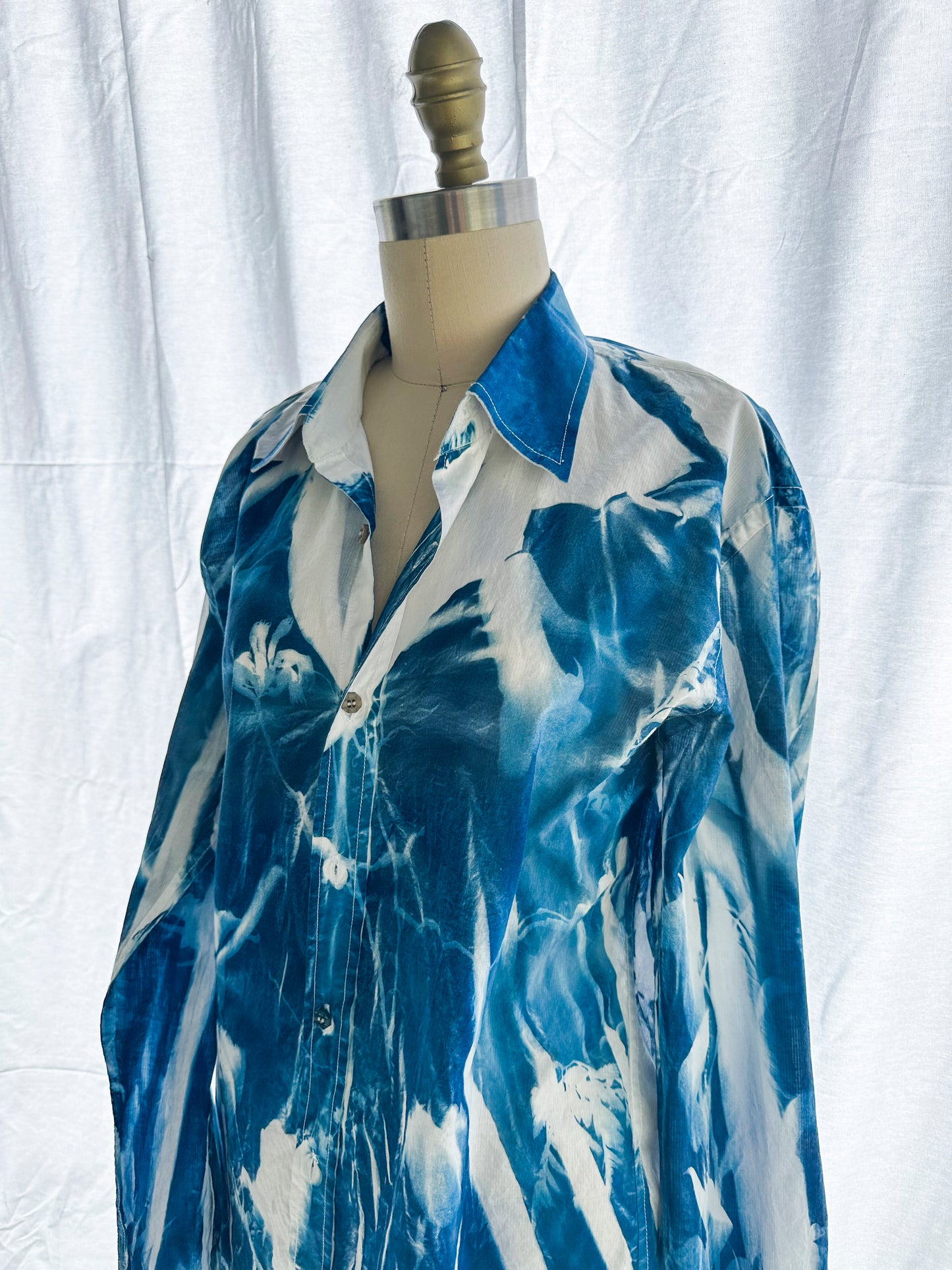Blue Sunlight Dye Shirt