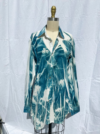 Blue Sunlight Dye Shirt