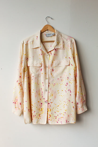 Fields of Marigold Long Sleeve Button Down
