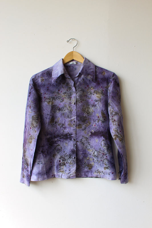 Violet Wonders Long Sleeve Button Down