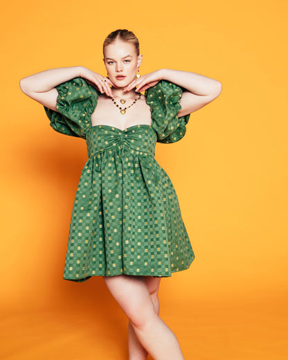 Makenna Green & Yellow Tulips