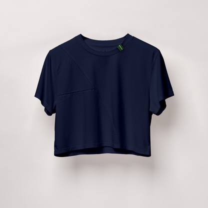 Organic Cotton & Modal Cropped Tee